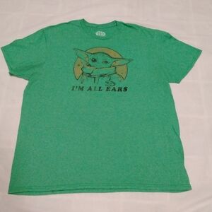 Star Wars Mandalorian Distressed Tshirt XL